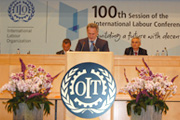 Дмитрий Фирташ выступил на сотой юбилейной сессии  международной организации труда