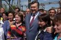 Президент Украины Виктор Янукович на открытии нового комплекса по производству серной кислоты на заводе "Крымский ТИТАН"