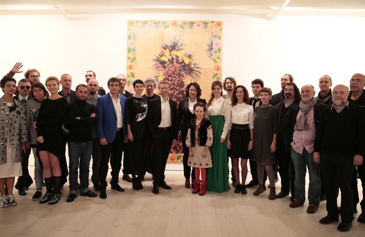 Открытие выставки “Premonition: Ukrainian Art Now” в Saatchi Gallery